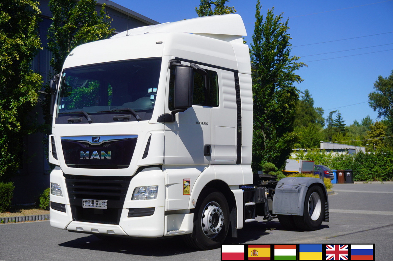 MAN TGX 18.420 tractor unit / 190 tho. km - Gjysmë-kamion: foto 1 MAN TGX 18.420 tractor unit / 190 tho. km - Gjysmë-kamion: foto 1