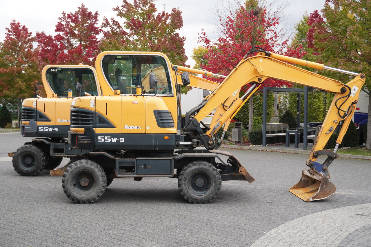 Hyundai Robex 55W-9 Wheeled Excavator 5.5t / 2 units - Ekskavator me goma: foto 3 Hyundai Robex 55W-9 Wheeled Excavator 5.5t / 2 units - Ekskavator me goma: foto 3
