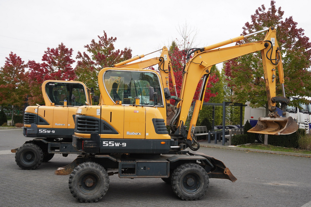 Hyundai Robex 55W-9 Wheeled Excavator 5.5t / 2pcs - Ekskavator: foto 4 Hyundai Robex 55W-9 Wheeled Excavator 5.5t / 2pcs - Ekskavator: foto 4