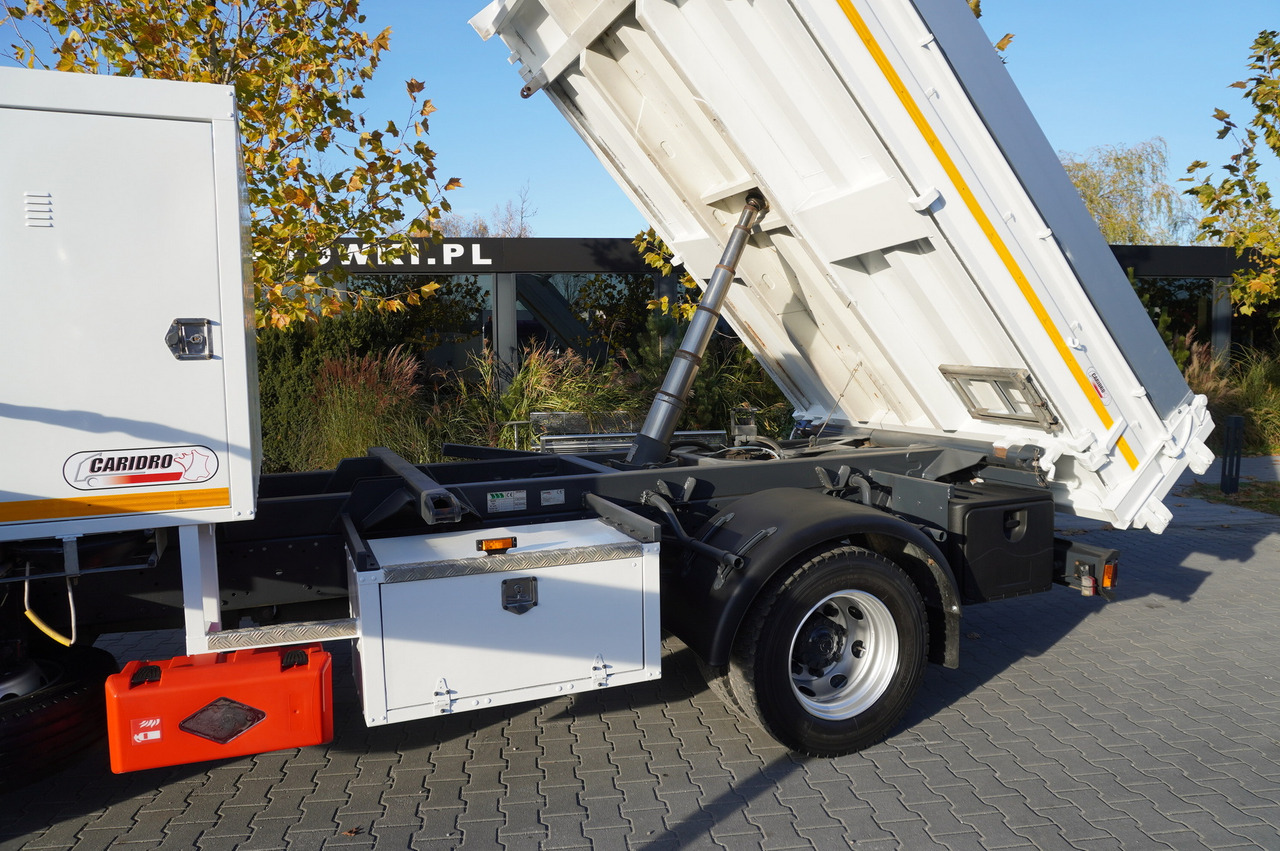 Kamion me karroceri të hapur, Kamion me vinç IVECO Eurocargo 120E18 Crane Palfinger / 3-way tipper / sleeper cab: foto 9