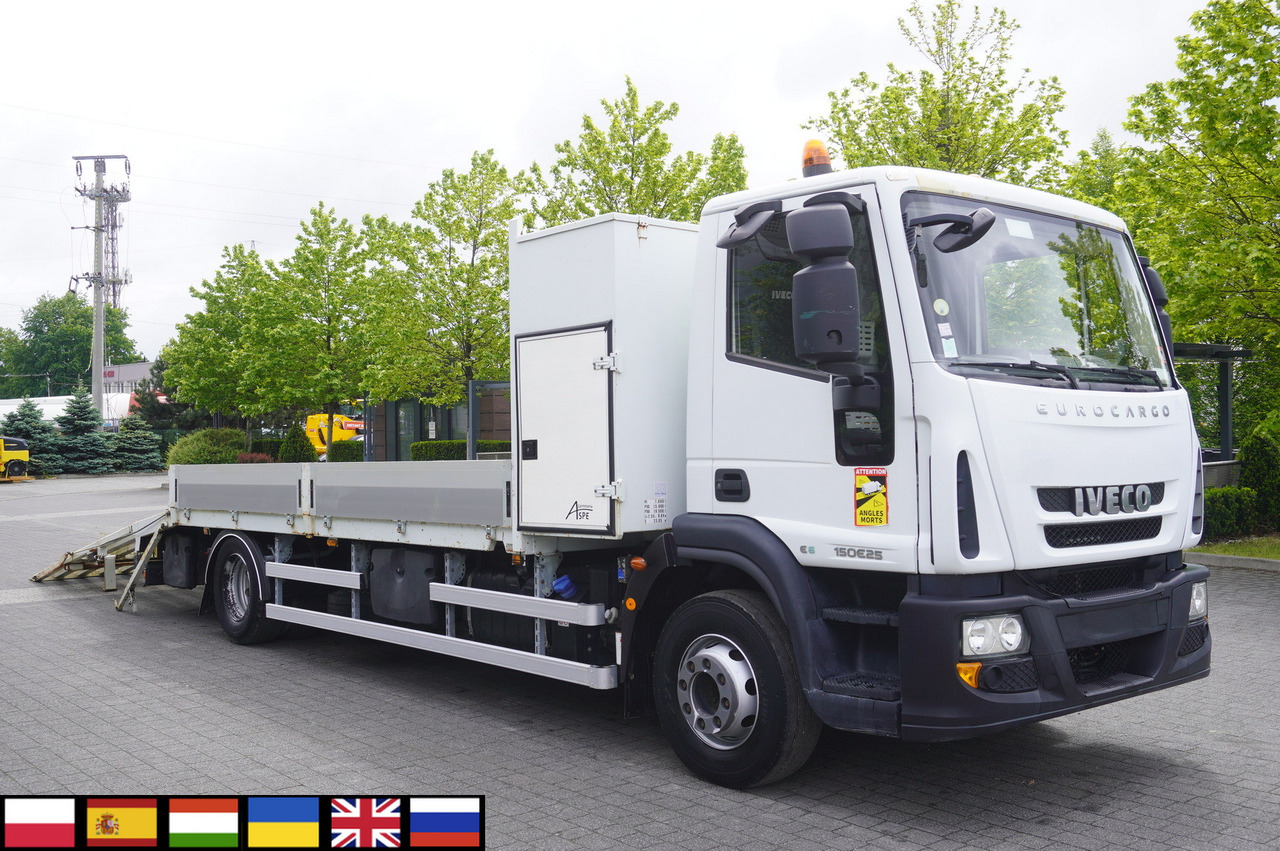 IVECO Eurocargo 150 E25 / 90 tho. km !!! / Tow truck - Kamion me karroceri të hapur: foto 1 IVECO Eurocargo 150 E25 / 90 tho. km !!! / Tow truck - Kamion me karroceri të hapur: foto 1