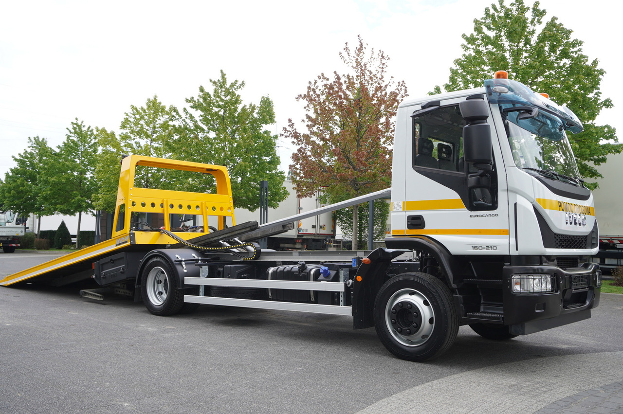 Karrotrec IVECO Eurocargo 160-210 / 75,000 km! / OMARS lowered tow truck platform / Fork: foto 7