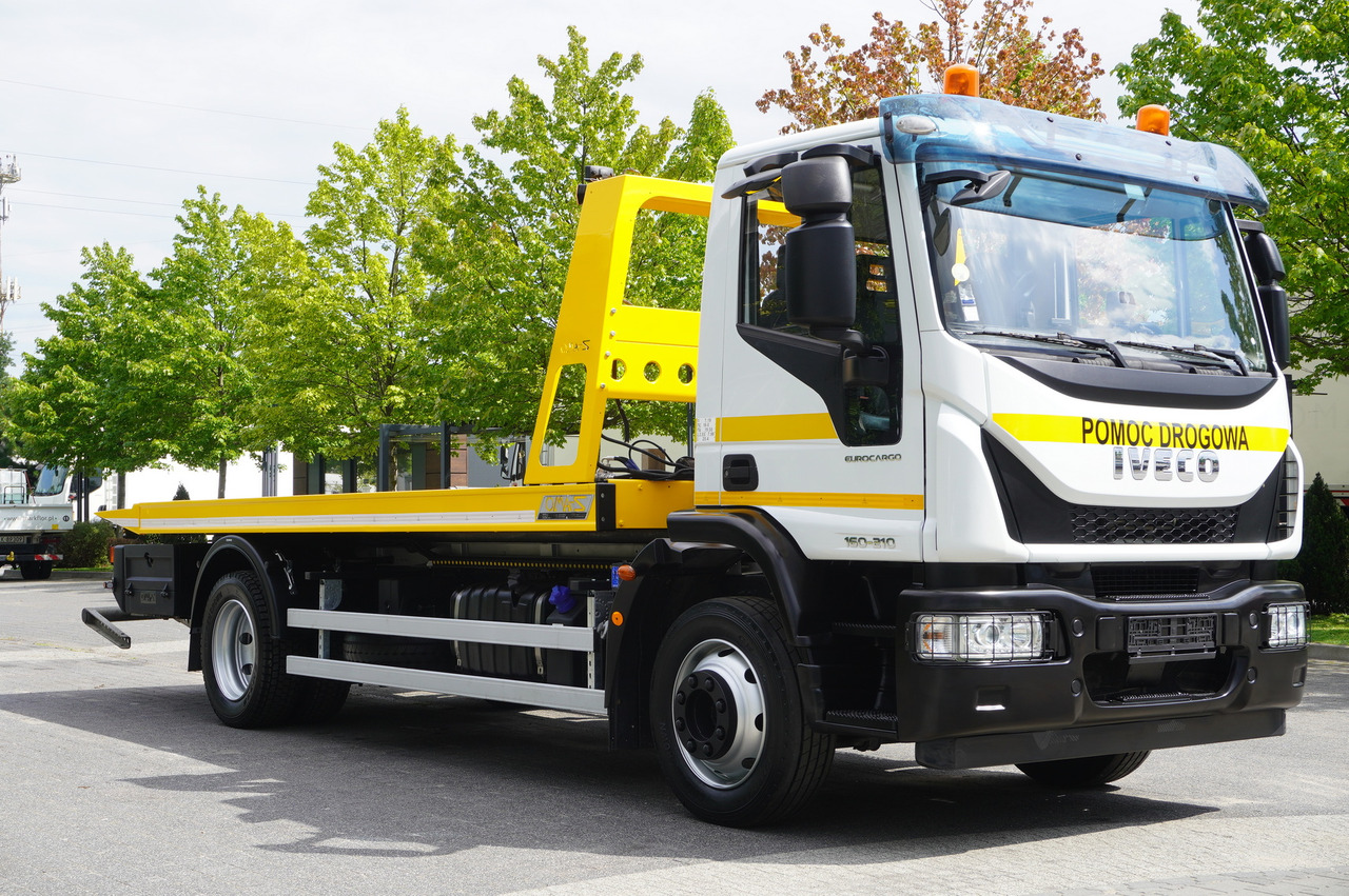 Karrotrec IVECO Eurocargo 160-210 / 75,000 km! / OMARS lowered tow truck platform / Fork: foto 8
