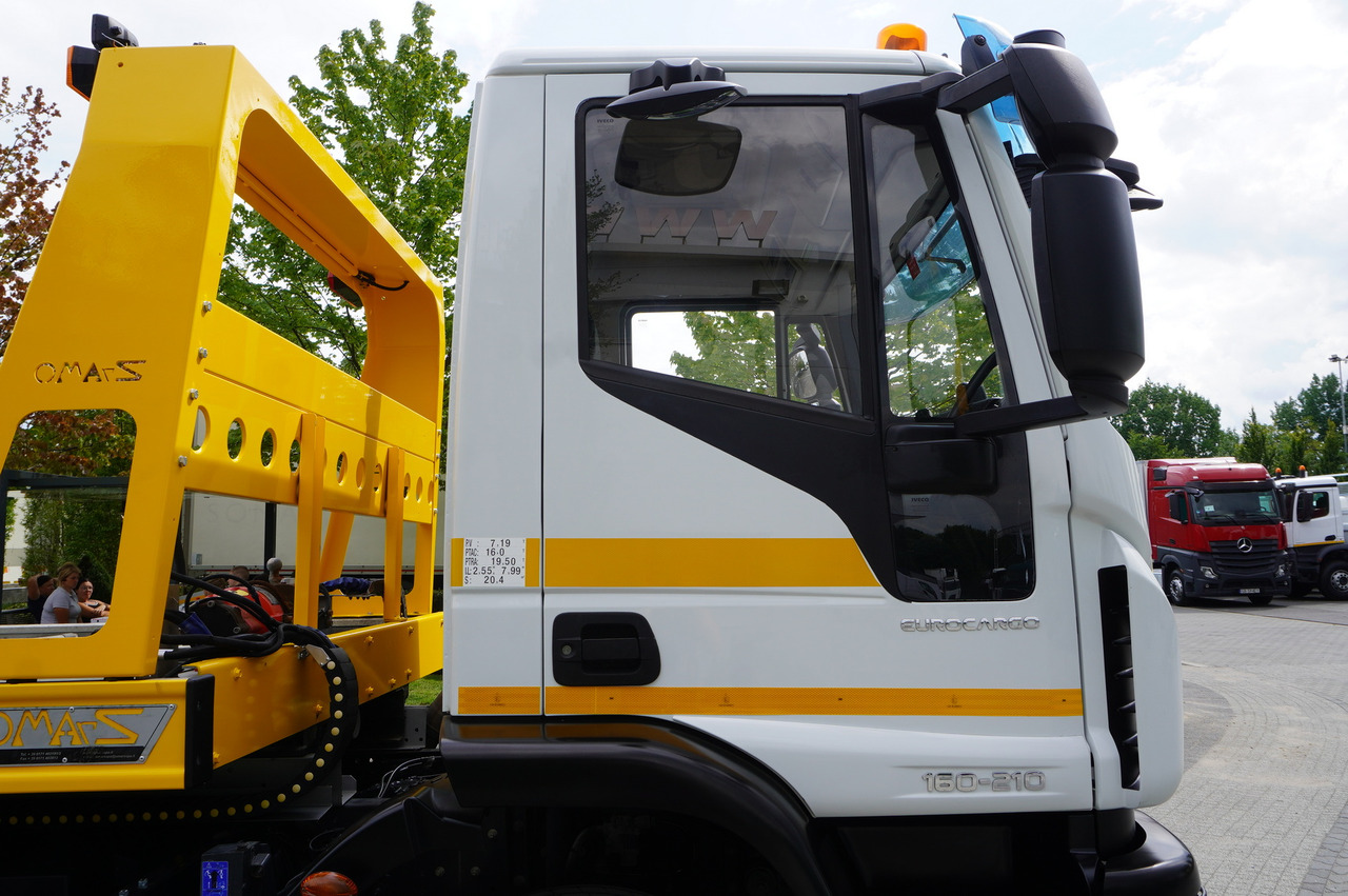 Karrotrec IVECO Eurocargo 160-210 / 75,000 km! / OMARS lowered tow truck platform / Fork: foto 20