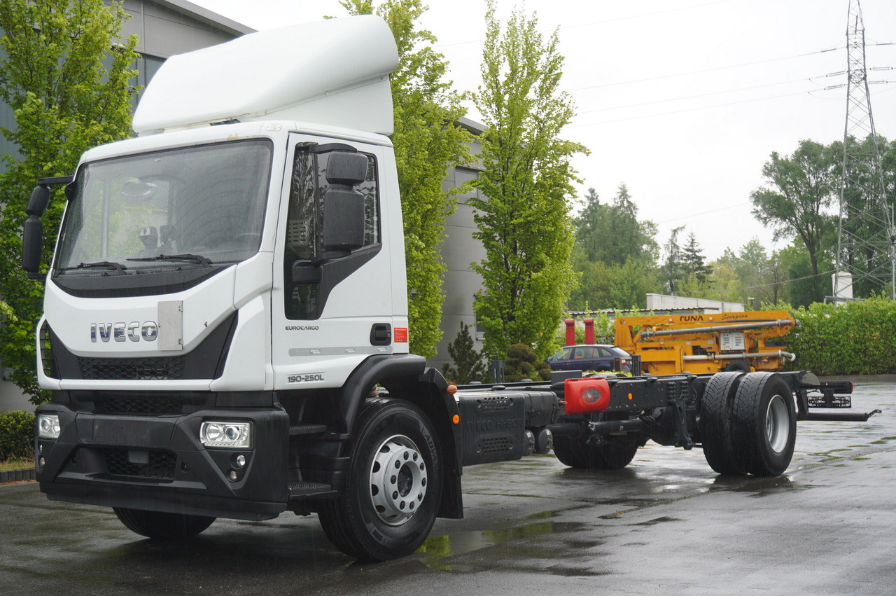IVECO Eurocargo 190-250L / 8.45 m chassis / new tires - Kamion kabinë-shasi: foto 1 IVECO Eurocargo 190-250L / 8.45 m chassis / new tires - Kamion kabinë-shasi: foto 1