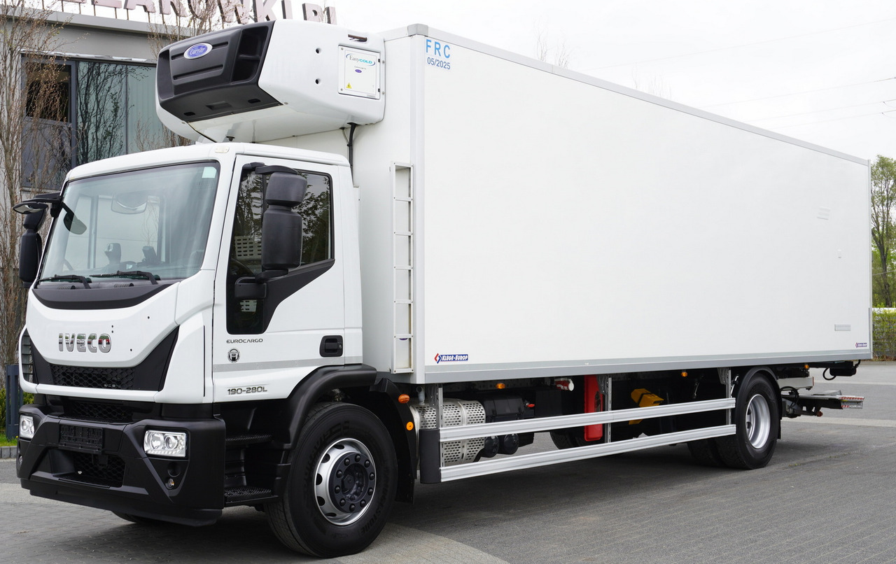 IVECO Eurocargo 190-280L E6 4x2 / Refrigerator / Dhollandia DHSM.20 tail lift / 21 pallet - Kamion frigorifer: foto 1 IVECO Eurocargo 190-280L E6 4x2 / Refrigerator / Dhollandia DHSM.20 tail lift / 21 pallet - Kamion frigorifer: foto 1