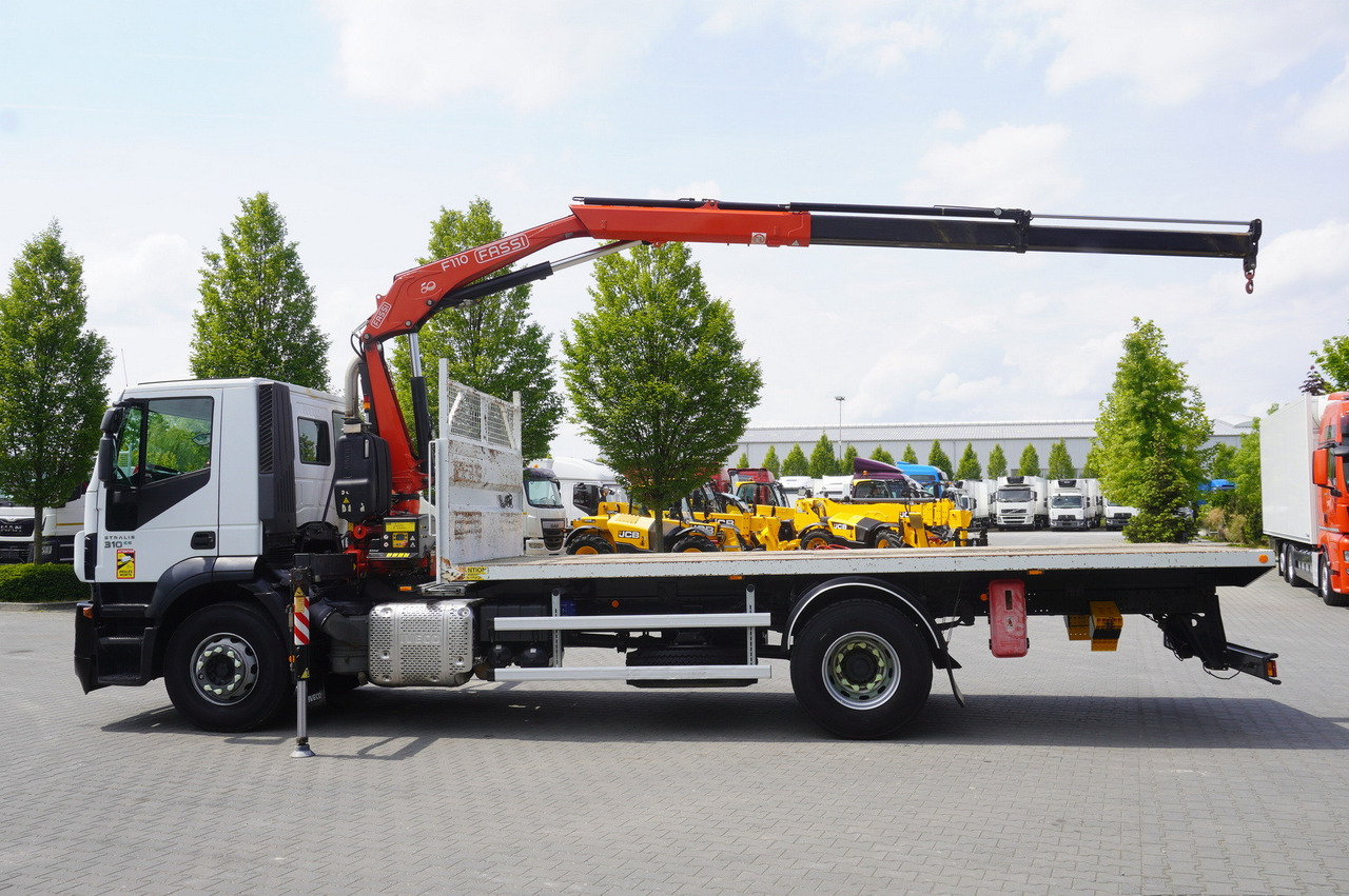 IVECO STRALIS 310 E6 / FASSI F110B / 630 MTH! / 4 t lift cap. / 19 t - Kamion me karroceri të hapur, Kamion me vinç: foto 4 IVECO STRALIS 310 E6 / FASSI F110B / 630 MTH! / 4 t lift cap. / 19 t - Kamion me karroceri të hapur, Kamion me vinç: foto 4