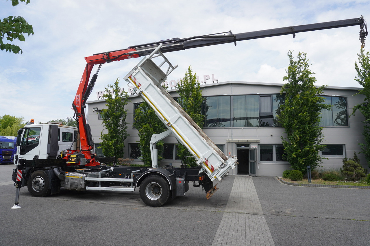 IVECO STRALIS 330 E6 / FASSI 195A 8.5 T / 3-side tipper - Kamion me vinç: foto 4 IVECO STRALIS 330 E6 / FASSI 195A 8.5 T / 3-side tipper - Kamion me vinç: foto 4