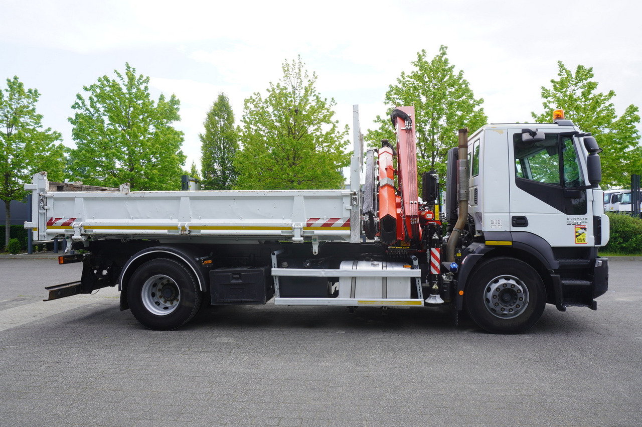 IVECO STRALIS 330 E6 / FASSI 195A 8.5 T / 3-side tipper - Kamion vetëshkarkues, Kamion me vinç: foto 5 IVECO STRALIS 330 E6 / FASSI 195A 8.5 T / 3-side tipper - Kamion vetëshkarkues, Kamion me vinç: foto 5