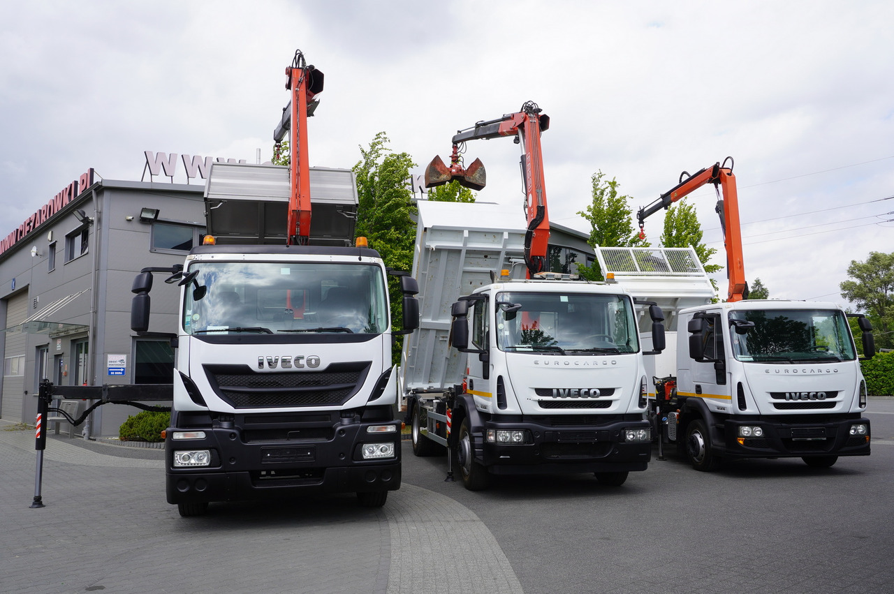 IVECO Stralis 310 E6 / NEW 3-sided tipper / Fassi F135 crane with remote control - Kamion vetëshkarkues, Kamion me vinç: foto 3 IVECO Stralis 310 E6 / NEW 3-sided tipper / Fassi F135 crane with remote control - Kamion vetëshkarkues, Kamion me vinç: foto 3