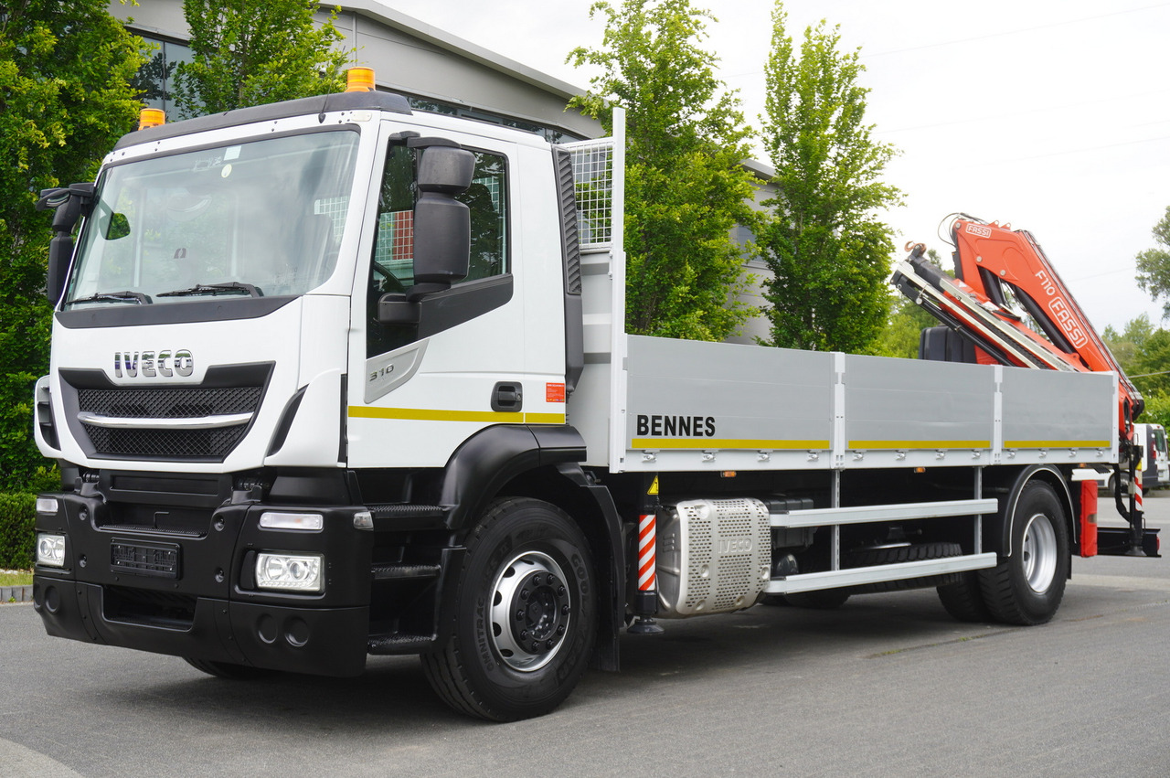 Iveco Stralis 310 / 34 tho km !!! / FASSI 4 Tons 400 MTH! / Flatbed - Kamion me karroceri të hapur, Kamion me vinç: foto 4 Iveco Stralis 310 / 34 tho km !!! / FASSI 4 Tons 400 MTH! / Flatbed - Kamion me karroceri të hapur, Kamion me vinç: foto 4