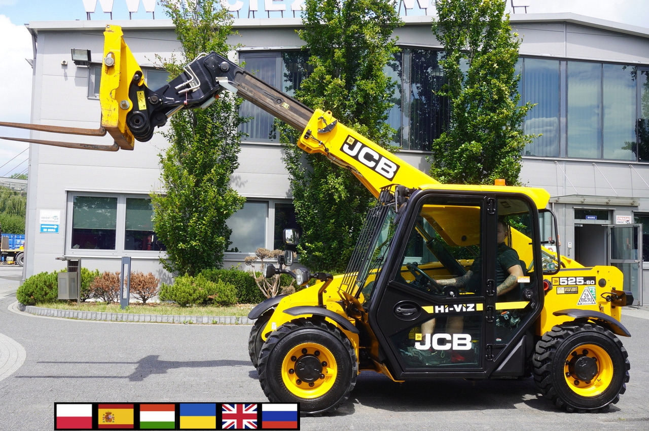 JCB 525-60T5 / 2022 / 860 MTH! / 2.5 T / Reach 6 m / joystick - Ekskavator teleskopik: foto 1 JCB 525-60T5 / 2022 / 860 MTH! / 2.5 T / Reach 6 m / joystick - Ekskavator teleskopik: foto 1