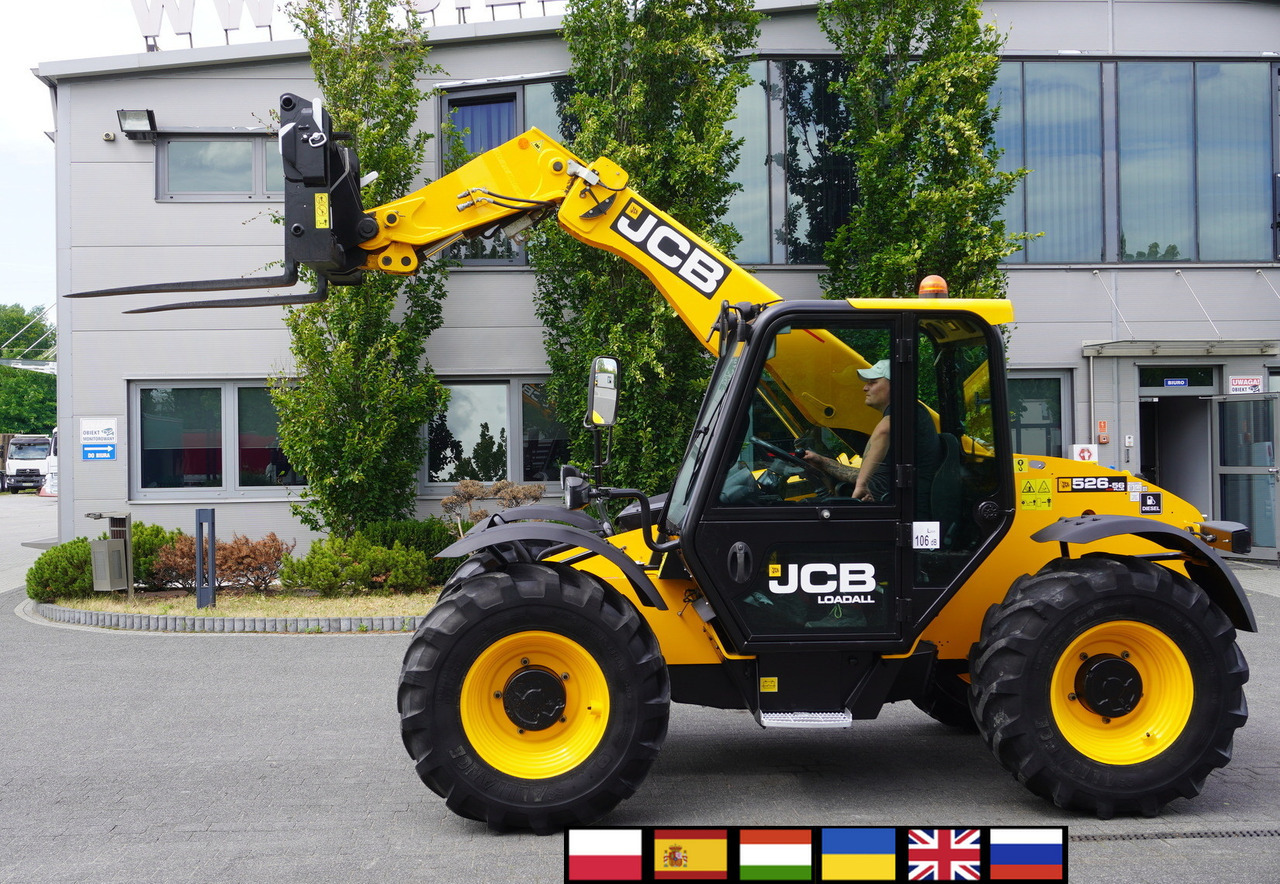 JCB 526-56 AGRI Plus / 5.6 m telescopic loader / joystick - Ekskavator teleskopik: foto 1 JCB 526-56 AGRI Plus / 5.6 m telescopic loader / joystick - Ekskavator teleskopik: foto 1
