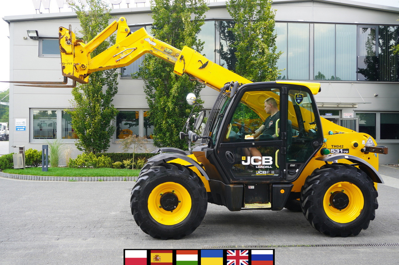 JCB 531-70 / 900 MTH telescopic charger! / 3.1 T / 7 M - Ngarkues teleskopik me rrota: foto 1 JCB 531-70 / 900 MTH telescopic charger! / 3.1 T / 7 M - Ngarkues teleskopik me rrota: foto 1