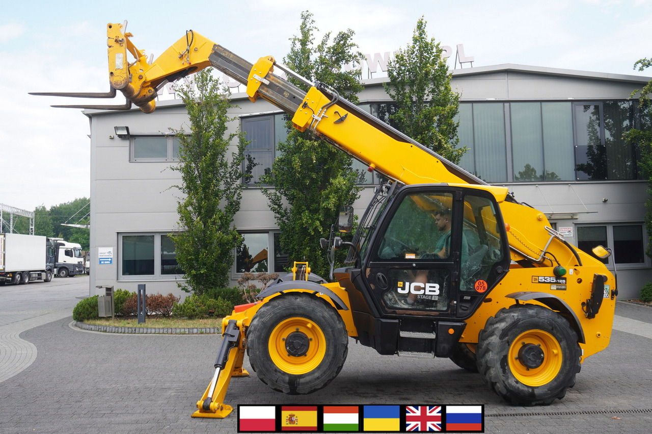 JCB 535-125 / 1500 MTH! / reach 12.5 m / 2021 / 3.5 t - Ekskavator teleskopik: foto 1 JCB 535-125 / 1500 MTH! / reach 12.5 m / 2021 / 3.5 t - Ekskavator teleskopik: foto 1
