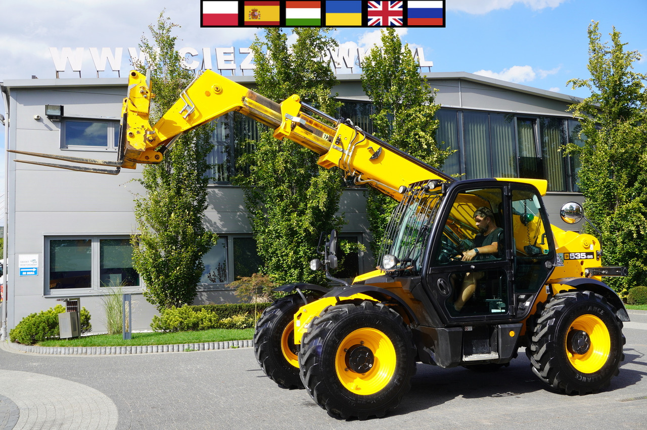 JCB 535-95 / 3.5 T / range 9.5 m / 700 MTH!! - Ngarkues teleskopik me rrota: foto 1 JCB 535-95 / 3.5 T / range 9.5 m / 700 MTH!! - Ngarkues teleskopik me rrota: foto 1