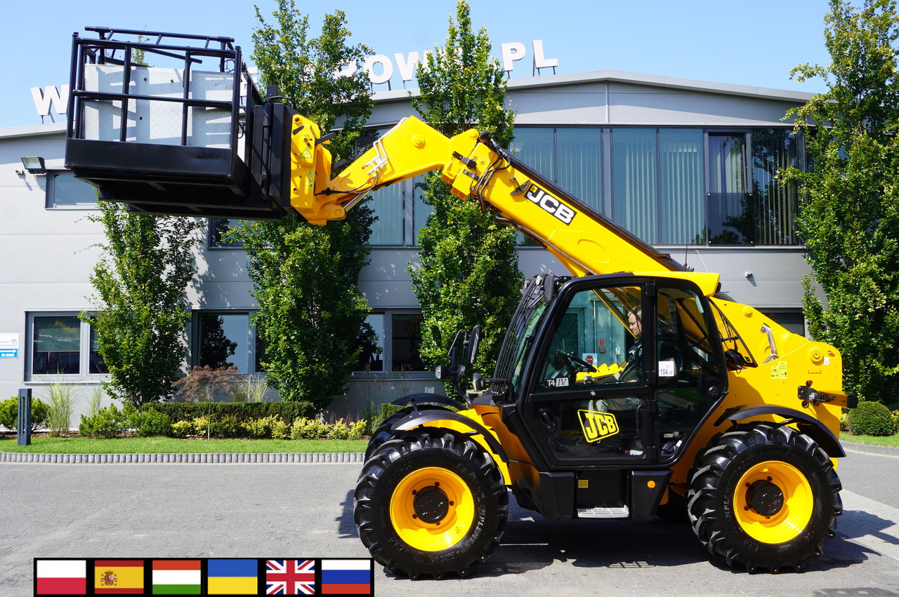 JCB 535-95 / 3.5 T / range 9.5 m / joystick - Ngarkues teleskopik me rrota: foto 1 JCB 535-95 / 3.5 T / range 9.5 m / joystick - Ngarkues teleskopik me rrota: foto 1