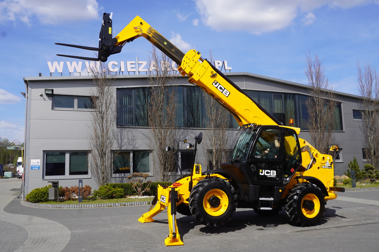 Fadrom me goma JCB 540-170 Telescopic Loader / 17m / joystick: foto 19
