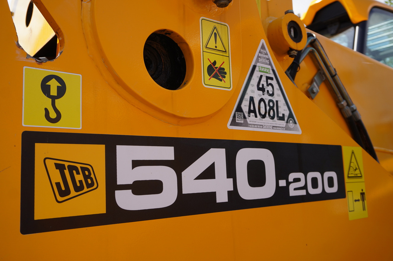 JCB 540-200 Telescopic Loader / 20 m reach / joystick / 2 units - Fadrom me goma: foto 5 JCB 540-200 Telescopic Loader / 20 m reach / joystick / 2 units - Fadrom me goma: foto 5