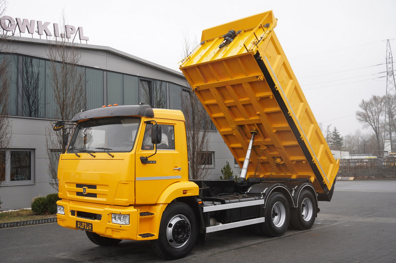 KAMAZ T2530 E5 6×4 / 3-sided tipper - Kamion vetëshkarkues, Kamion me vinç: foto 1 KAMAZ T2530 E5 6×4 / 3-sided tipper - Kamion vetëshkarkues, Kamion me vinç: foto 1