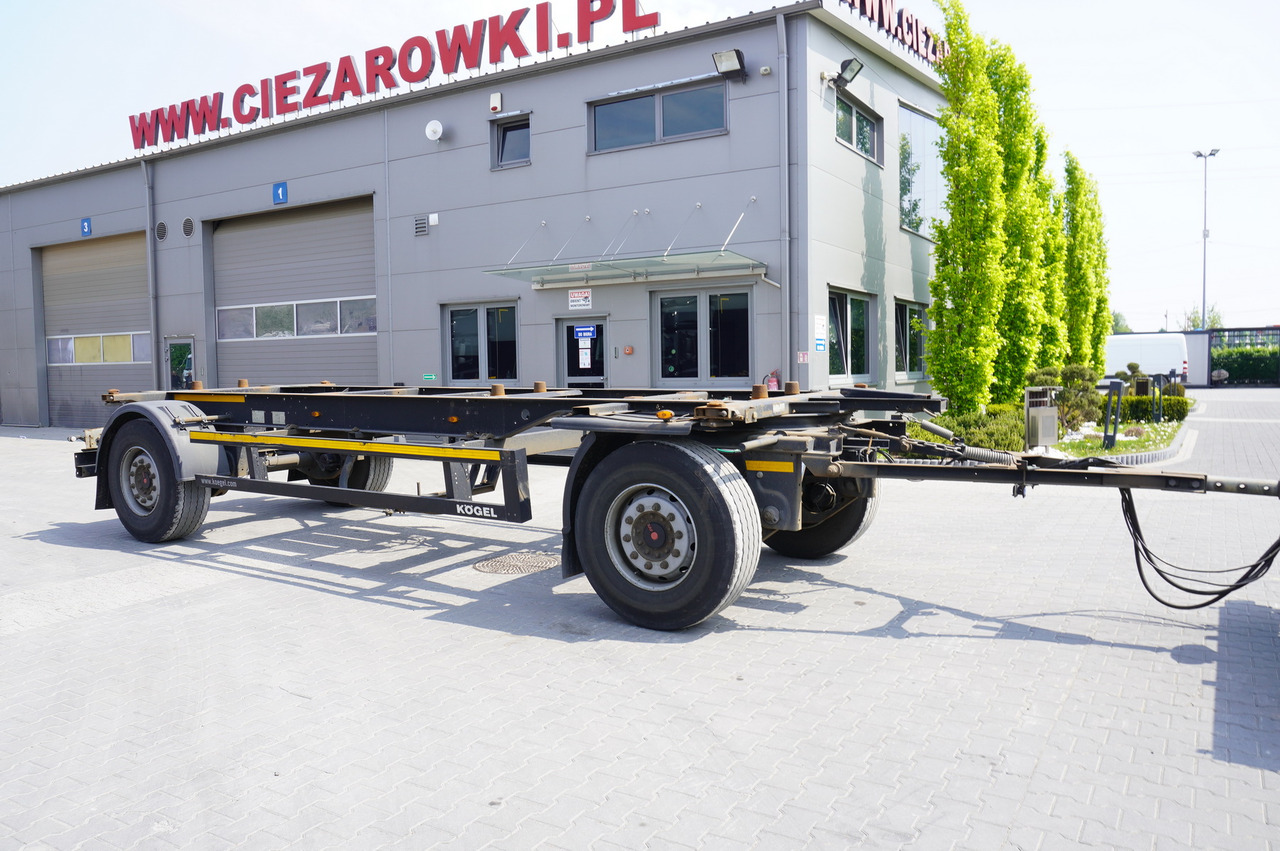 KOGEL AWE 18, two-axle, BDF, 7.5m chassis , air suspension, SAF axles - Shasia e rimorkios: foto 1 KOGEL AWE 18, two-axle, BDF, 7.5m chassis , air suspension, SAF axles - Shasia e rimorkios: foto 1