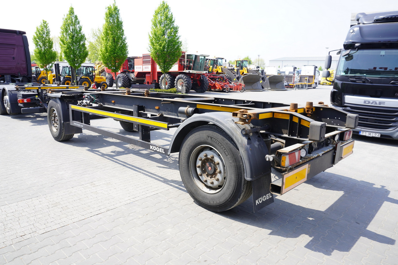 KOGEL AWE 18, two-axle, BDF, 7.5m chassis , air suspension, SAF axles - Shasia e rimorkios: foto 4 KOGEL AWE 18, two-axle, BDF, 7.5m chassis , air suspension, SAF axles - Shasia e rimorkios: foto 4