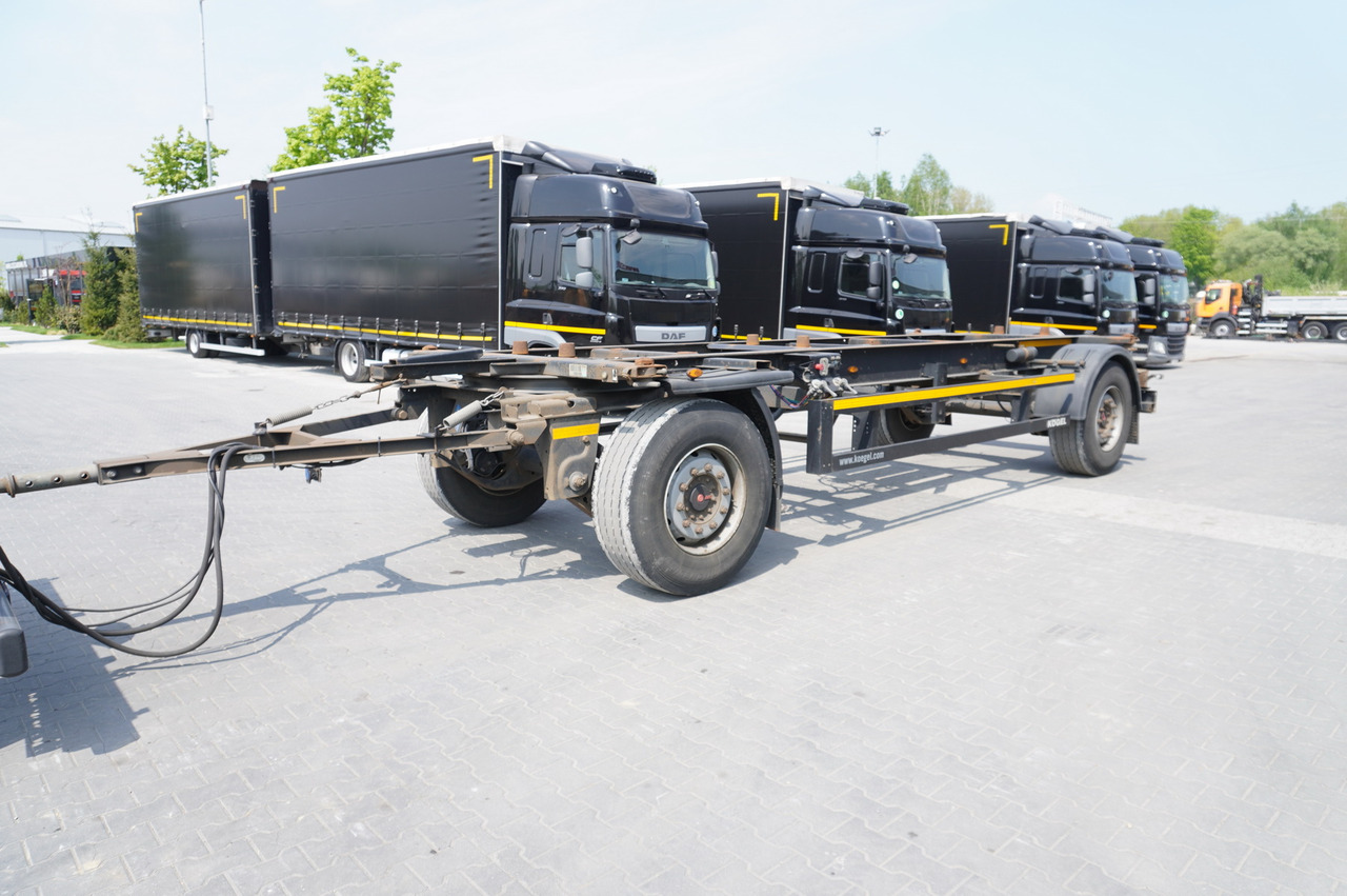 KOGEL AWE 18, two-axle, BDF, 7.5m chassis , air suspension, SAF axles - Shasia e rimorkios: foto 2 KOGEL AWE 18, two-axle, BDF, 7.5m chassis , air suspension, SAF axles - Shasia e rimorkios: foto 2