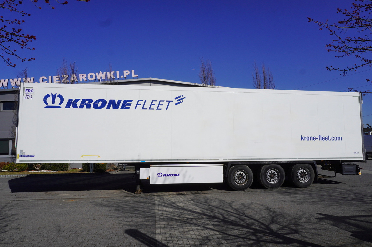 KRONE refrigerated semi-trailer / Thermoking SLXE 300 / 30 tons load capacity - Gjysmë rimorkio frigorifer: foto 4 KRONE refrigerated semi-trailer / Thermoking SLXE 300 / 30 tons load capacity - Gjysmë rimorkio frigorifer: foto 4