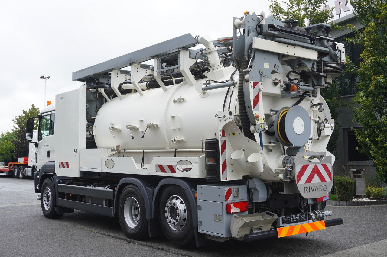 MAN TGS 26.360 E6 / RIVARD sewage cleaner 18 m3 / 180 tho. km / steering axle / 2 units - Kamion me vakuum: foto 4 MAN TGS 26.360 E6 / RIVARD sewage cleaner 18 m3 / 180 tho. km / steering axle / 2 units - Kamion me vakuum: foto 4