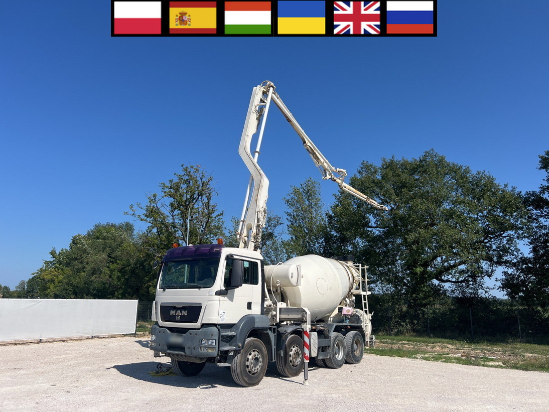 MAN TGS 32.400 8x4 Concrete Mixer Pump truck / 426 MTH !!! / 18 meters - Pompë betoni: foto 1 MAN TGS 32.400 8x4 Concrete Mixer Pump truck / 426 MTH !!! / 18 meters - Pompë betoni: foto 1