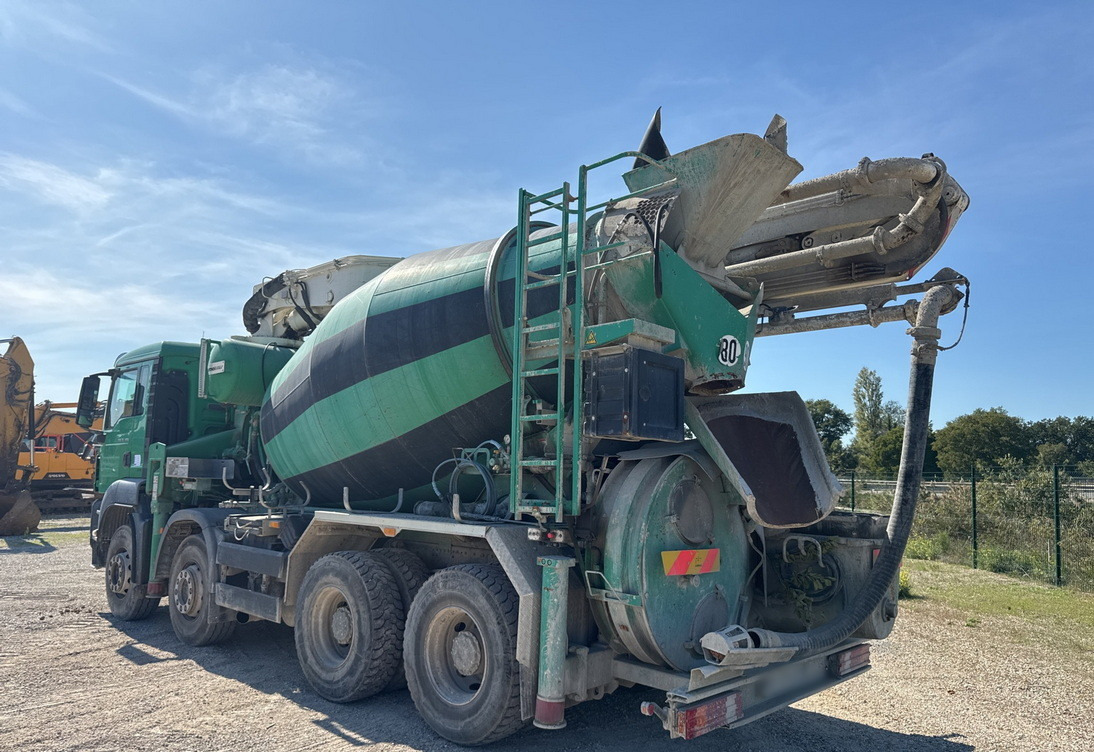 MAN TGS 35.480 8x4 Concrete Mixer Pump truck / Putzmeister M24-3 / 1600 MTH! - Autobetoniere: foto 4 MAN TGS 35.480 8x4 Concrete Mixer Pump truck / Putzmeister M24-3 / 1600 MTH! - Autobetoniere: foto 4