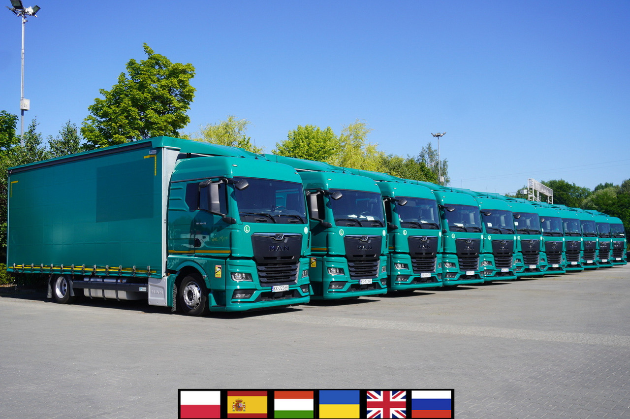 MAN TGX 18.470 / 2022 / Curtainsider 19 EPAL / Retarder / 15 units - Kamion me tendë: foto 1 MAN TGX 18.470 / 2022 / Curtainsider 19 EPAL / Retarder / 15 units - Kamion me tendë: foto 1