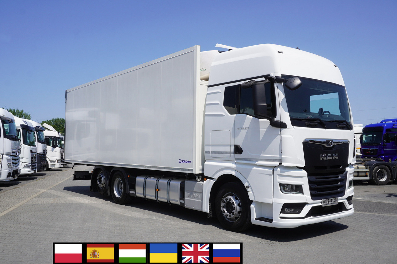 MAN TGX 26.470 / 2022 / Krone Refrigerator 40 EPAL Multitemp Dopplestock / Carrier Supra 950 MT - Kamion frigorifer: foto 1 MAN TGX 26.470 / 2022 / Krone Refrigerator 40 EPAL Multitemp Dopplestock / Carrier Supra 950 MT - Kamion frigorifer: foto 1