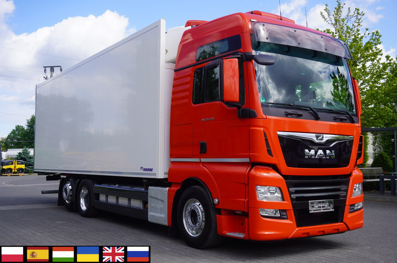 MAN TGX 26.470 / Krone refrigerator bitemperature doppelstock 20 EPAL / Carrier Supra 1250 MT - Kamion frigorifer: foto 1 MAN TGX 26.470 / Krone refrigerator bitemperature doppelstock 20 EPAL / Carrier Supra 1250 MT - Kamion frigorifer: foto 1