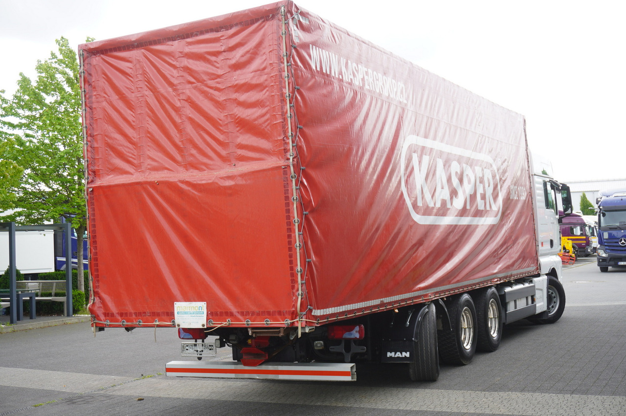 MAN TGX 35.580 E6 8x4 /4 / 23 EPAL tarp superstructure / 4th axle steered - Kamion me tendë: foto 4 MAN TGX 35.580 E6 8x4 /4 / 23 EPAL tarp superstructure / 4th axle steered - Kamion me tendë: foto 4