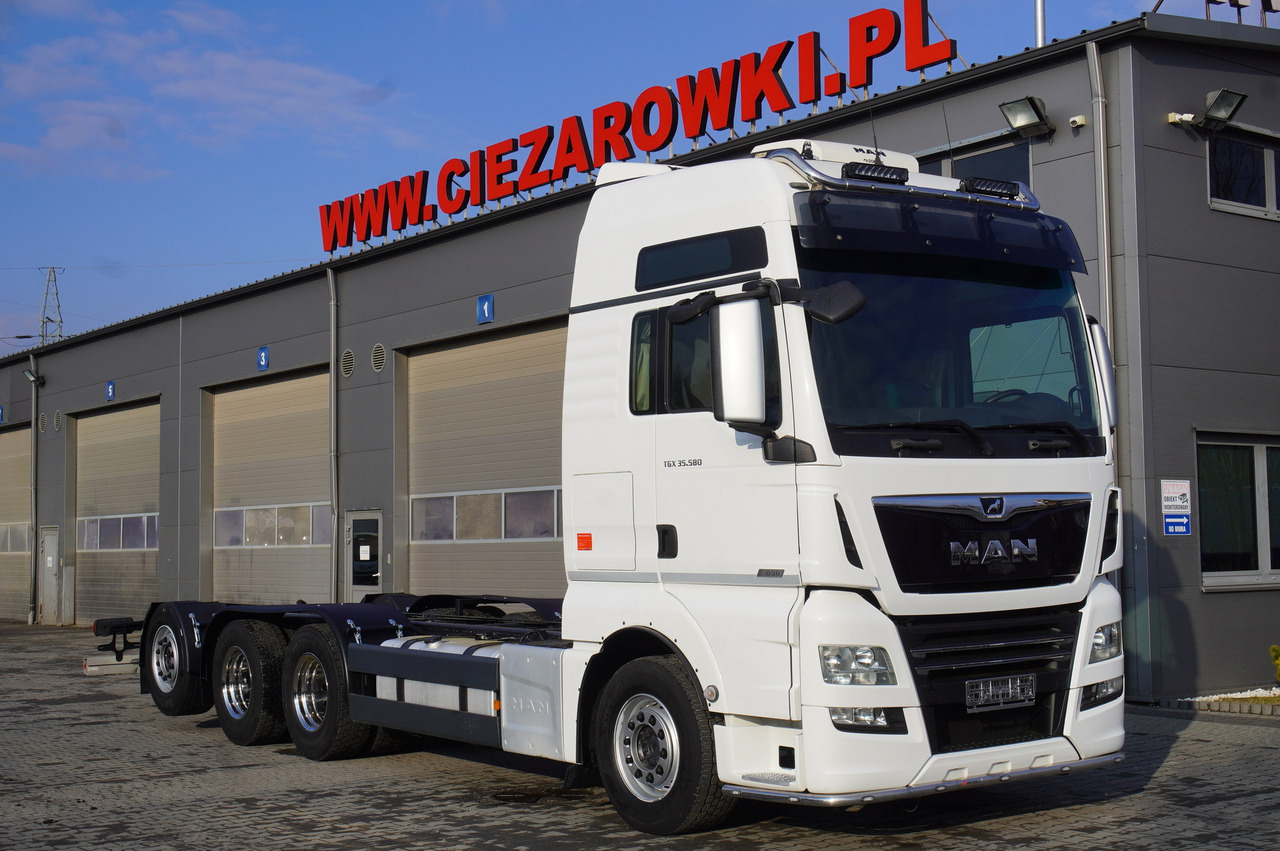 MAN TGX 35.580 E6 8x4/4 - 8.8m chassis frame - Kamion me vinç: foto 1 MAN TGX 35.580 E6 8x4/4 - 8.8m chassis frame - Kamion me vinç: foto 1