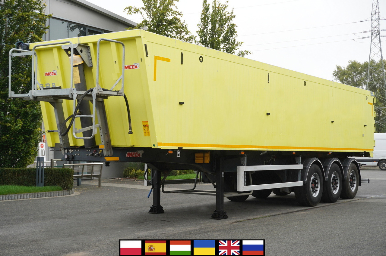 MEGA tipper semi-trailer 46 m3 / 2 units - Gjysmë rimorkio vetëshkarkuese: foto 1 MEGA tipper semi-trailer 46 m3 / 2 units - Gjysmë rimorkio vetëshkarkuese: foto 1