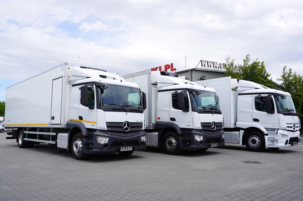 MERCEDES-BENZ Actros 1824 / Refrigerator 22 EPAL / Carrier Supra 1250 / Sleeping cabin / 3 units - Kamion frigorifer: foto 3 MERCEDES-BENZ Actros 1824 / Refrigerator 22 EPAL / Carrier Supra 1250 / Sleeping cabin / 3 units - Kamion frigorifer: foto 3