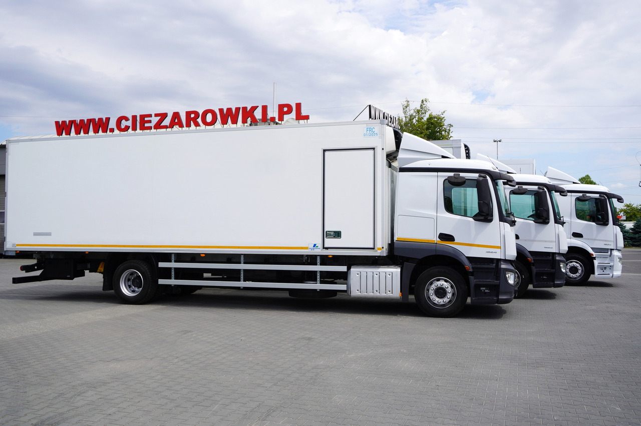 MERCEDES-BENZ Actros 1824 / Refrigerator 22 EPAL / Carrier Supra 1250 / Sleeping cabin / 3 units - Kamion frigorifer: foto 2 MERCEDES-BENZ Actros 1824 / Refrigerator 22 EPAL / Carrier Supra 1250 / Sleeping cabin / 3 units - Kamion frigorifer: foto 2