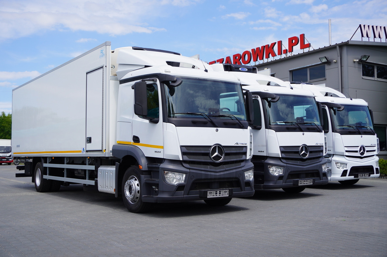 MERCEDES-BENZ Actros 1824 / Refrigerator 22 EPAL / Carrier Supra 1250 / Sleeping cabin / 3 units - Kamion frigorifer: foto 4 MERCEDES-BENZ Actros 1824 / Refrigerator 22 EPAL / Carrier Supra 1250 / Sleeping cabin / 3 units - Kamion frigorifer: foto 4
