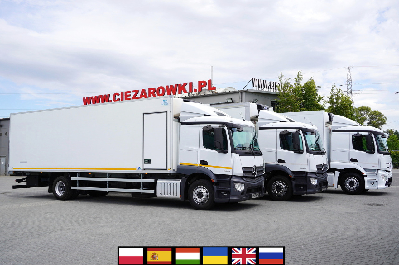 MERCEDES-BENZ Actros 1824 / Refrigerator 22 EPAL / Carrier Supra 1250 / Sleeping cabin / 3 units - Kamion frigorifer: foto 1 MERCEDES-BENZ Actros 1824 / Refrigerator 22 EPAL / Carrier Supra 1250 / Sleeping cabin / 3 units - Kamion frigorifer: foto 1