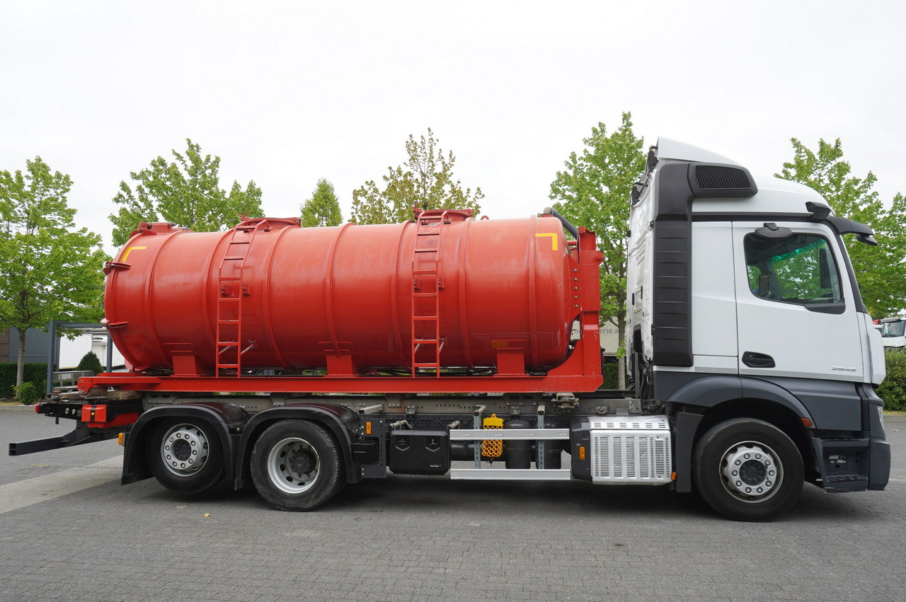 MERCEDES-BENZ Actros 2545 6 × 2 MP5 / NEW septic barrel 13000 L - Cisternë pleh i lëngshëm: foto 5 MERCEDES-BENZ Actros 2545 6 × 2 MP5 / NEW septic barrel 13000 L - Cisternë pleh i lëngshëm: foto 5