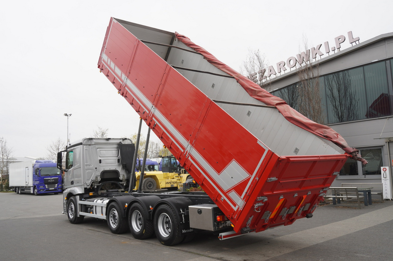 MERCEDES-BENZ Actros 3563 8x4 / Tipper for grain 20 t load capacity - Kamion vetëshkarkues: foto 5 MERCEDES-BENZ Actros 3563 8x4 / Tipper for grain 20 t load capacity - Kamion vetëshkarkues: foto 5
