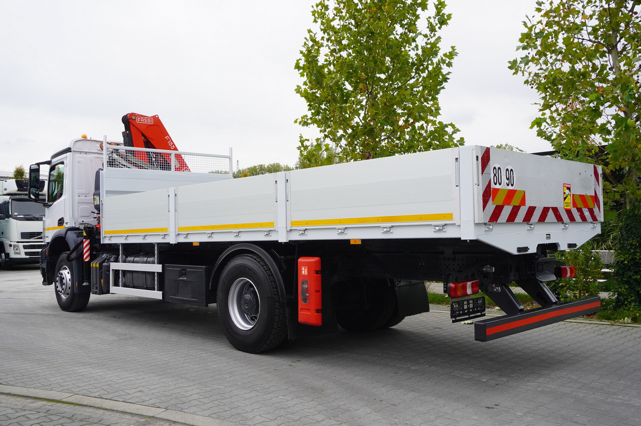 MERCEDES-BENZ Arocs 1830 / Flatbed 16 EPAL / HDS Fassi 155 / Reach 8 m / Load capacity 6160 kg - Kamion me karroceri të hapur, Kamion me vinç: foto 5 MERCEDES-BENZ Arocs 1830 / Flatbed 16 EPAL / HDS Fassi 155 / Reach 8 m / Load capacity 6160 kg - Kamion me karroceri të hapur, Kamion me vinç: foto 5