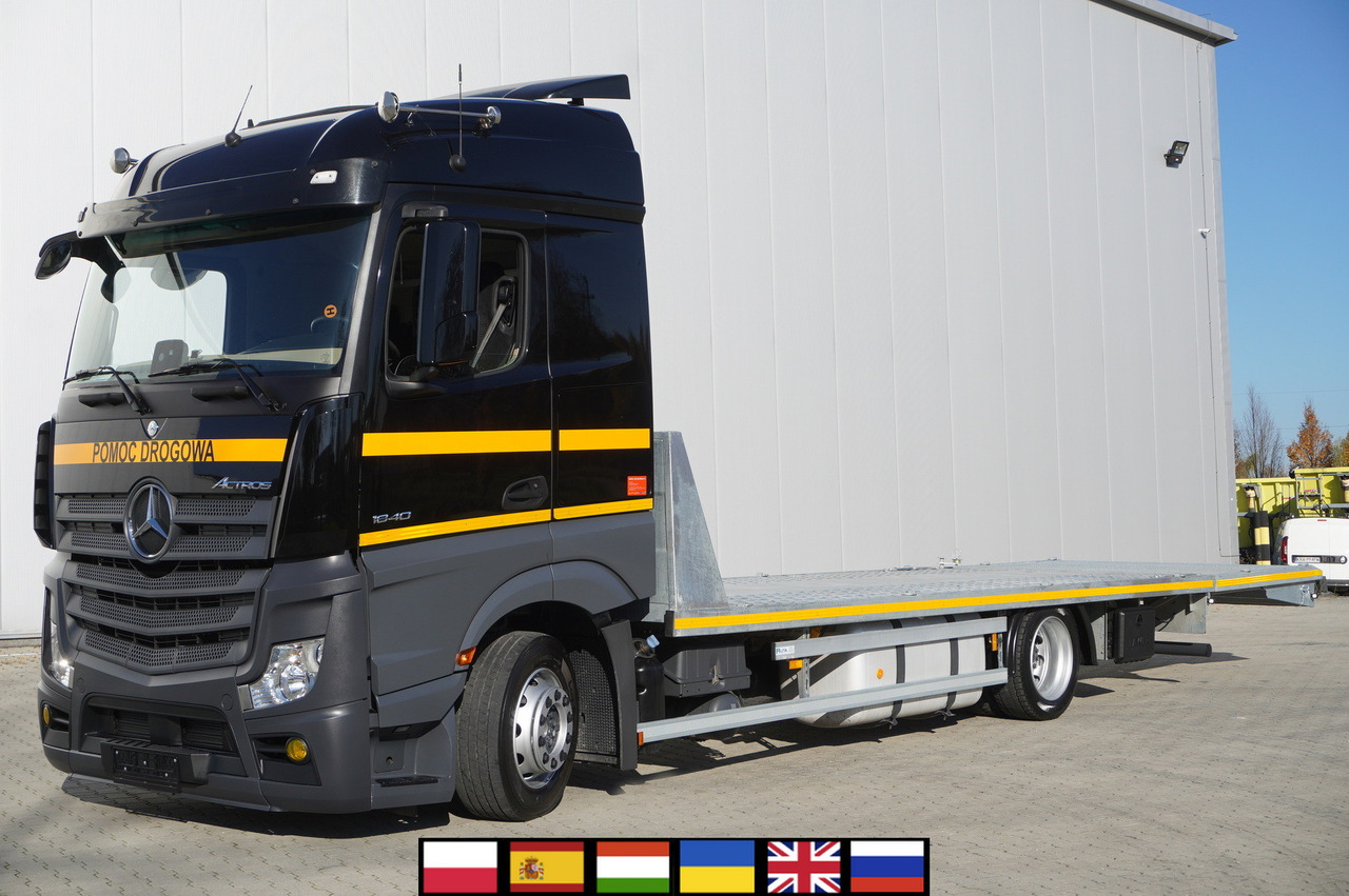 Merced Actros 1840 E6 4×2 / NEW Tow Truck platform 9.25 m / Lounge cabin - Karrotrec: foto 1 Merced Actros 1840 E6 4×2 / NEW Tow Truck platform 9.25 m / Lounge cabin - Karrotrec: foto 1