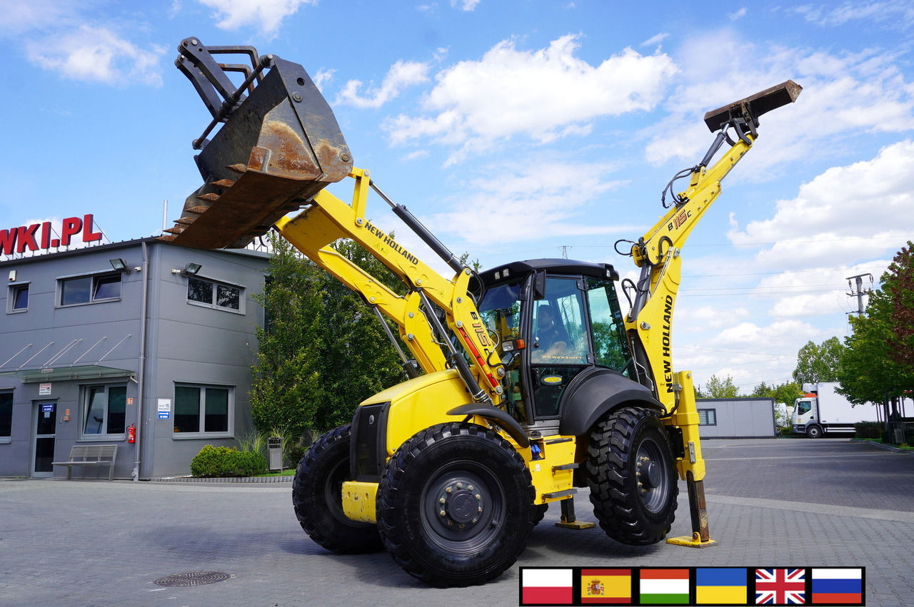 NEW HOLLAND B 115 C backhoe loader / 1000 MTH ! / 2021 - Fadromë me shkarkim nga prapa: foto 1 NEW HOLLAND B 115 C backhoe loader / 1000 MTH ! / 2021 - Fadromë me shkarkim nga prapa: foto 1