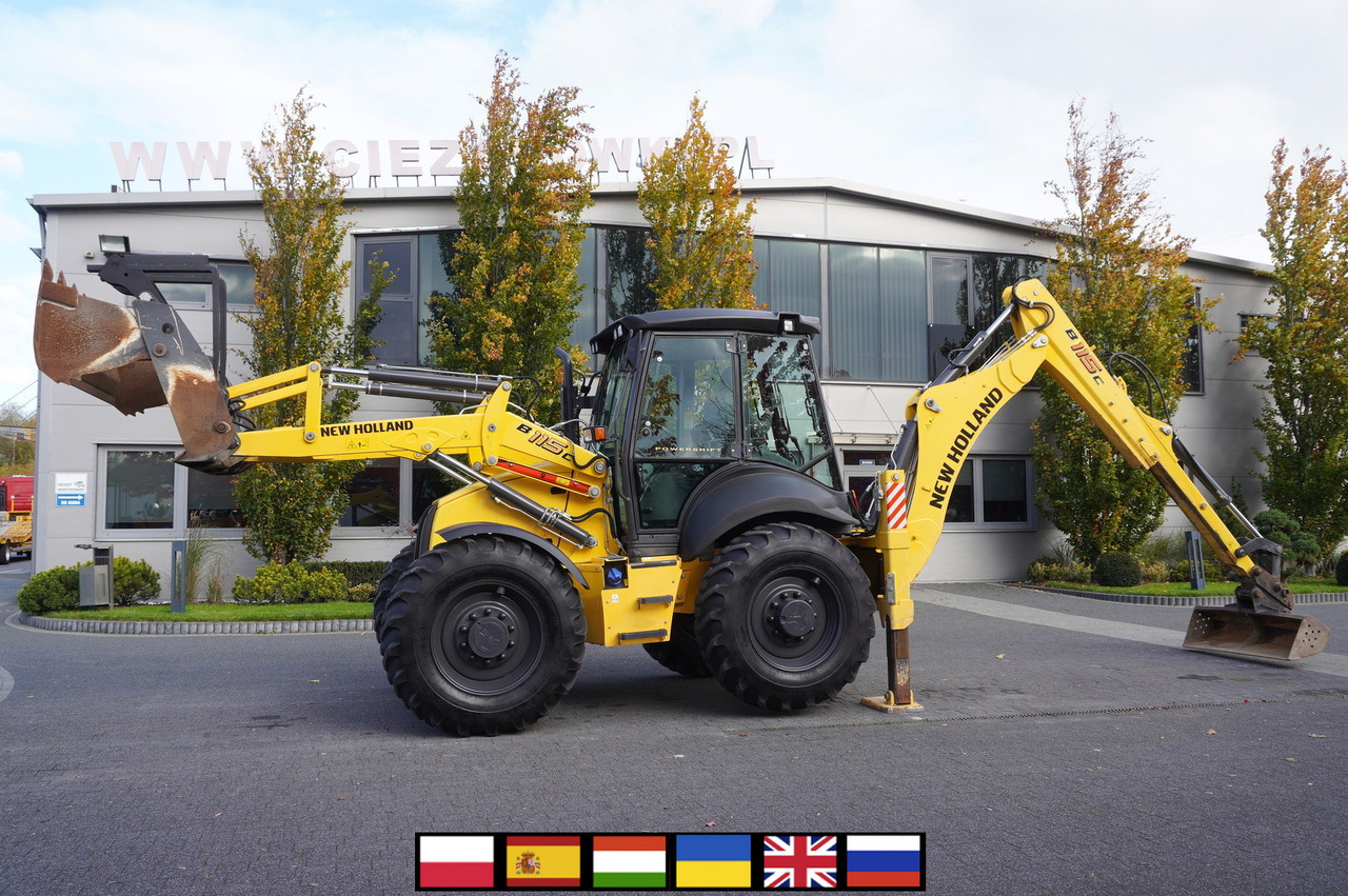 NEW HOLLAND B 115 C backhoe loader / 1000 MTH ! / 2021 - Fadromë me shkarkim nga prapa: foto 1 NEW HOLLAND B 115 C backhoe loader / 1000 MTH ! / 2021 - Fadromë me shkarkim nga prapa: foto 1