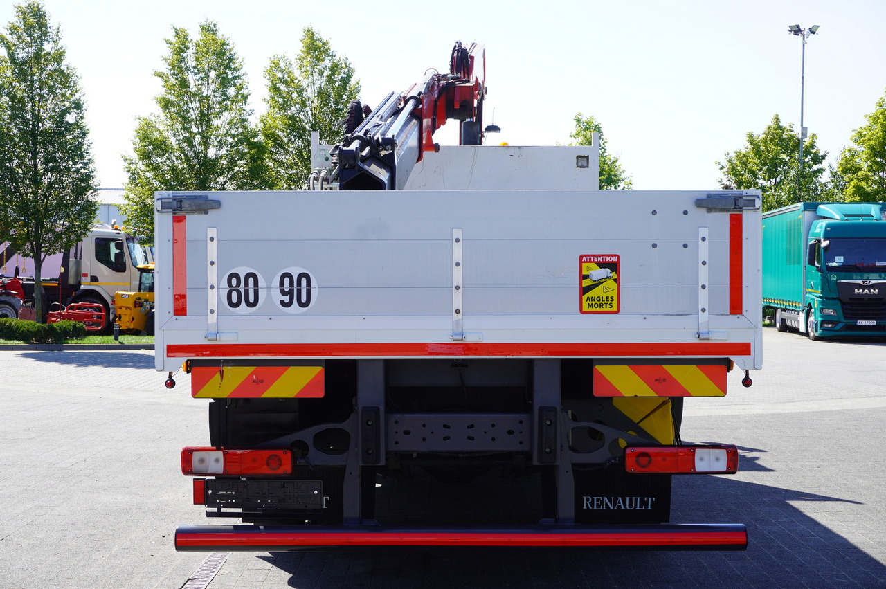 RENAULT C280 DTI 8 / FASSI crane 5.6 T / range 8 m / Flatbed 15 EPAL - Kamion me karroceri të hapur, Kamion me vinç: foto 4 RENAULT C280 DTI 8 / FASSI crane 5.6 T / range 8 m / Flatbed 15 EPAL - Kamion me karroceri të hapur, Kamion me vinç: foto 4