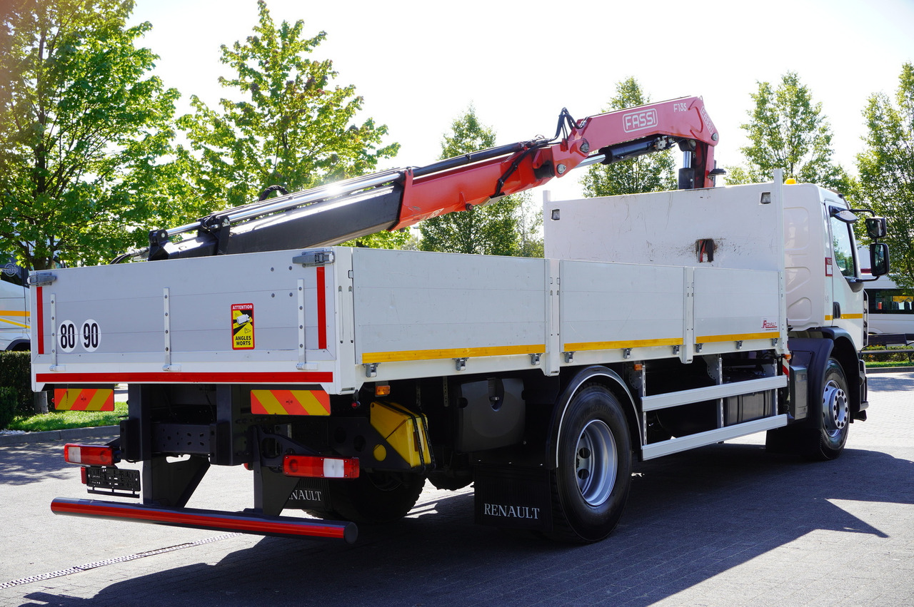 RENAULT C280 DTI 8 / FASSI crane 5.6 T / range 8 m / Flatbed 15 EPAL - Kamion me karroceri të hapur, Kamion me vinç: foto 5 RENAULT C280 DTI 8 / FASSI crane 5.6 T / range 8 m / Flatbed 15 EPAL - Kamion me karroceri të hapur, Kamion me vinç: foto 5