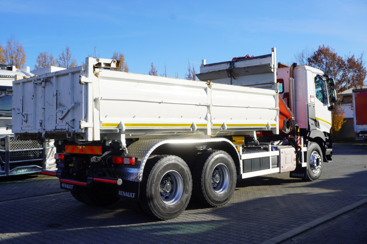 RENAULT C380 E6 6×4 / HDS Fassi F135 2700 MTH / Range 8 m / 5.6 t lifting capacity / 3-side tipper / Bortmatic - Kamion vetëshkarkues, Kamion me vinç: foto 4 RENAULT C380 E6 6×4 / HDS Fassi F135 2700 MTH / Range 8 m / 5.6 t lifting capacity / 3-side tipper / Bortmatic - Kamion vetëshkarkues, Kamion me vinç: foto 4